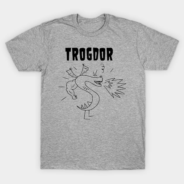Trogdor Christmas T-Shirt by NobleTeeShop